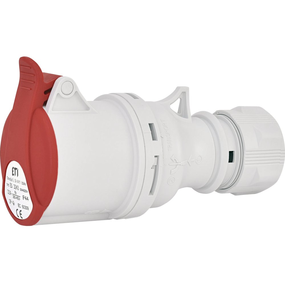 Розетка кабельна (силовий роз'єм) ES-3243